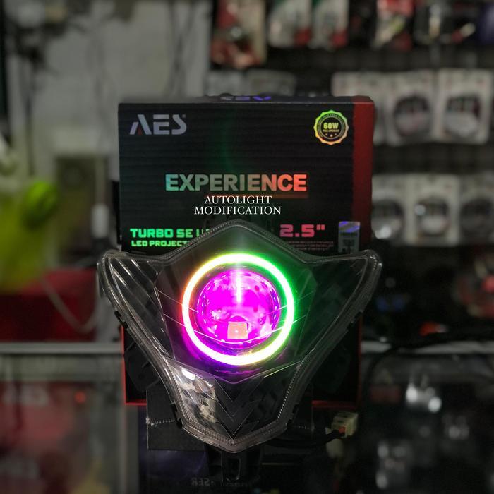 BILED SATRIA FU FACELIFT FULL SET REFLEKTOR CUSTOM BILED AES TURBO EXP