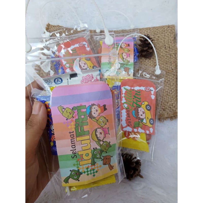 ️TANPA SNACK️ Angpao Lebaran 2025 model Kekinian, Pouch angpao hampers lebaran anak-anak