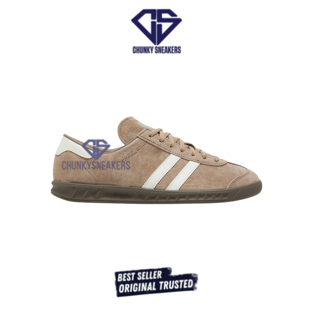 Sepatu Adidas Hamburg Chalky Brown 100% Original BNIB