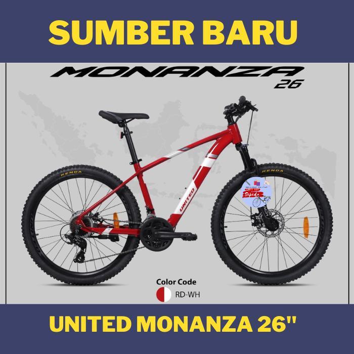 PROMO GASPOLL Sepeda Gunung Mtb United Monanza 26"