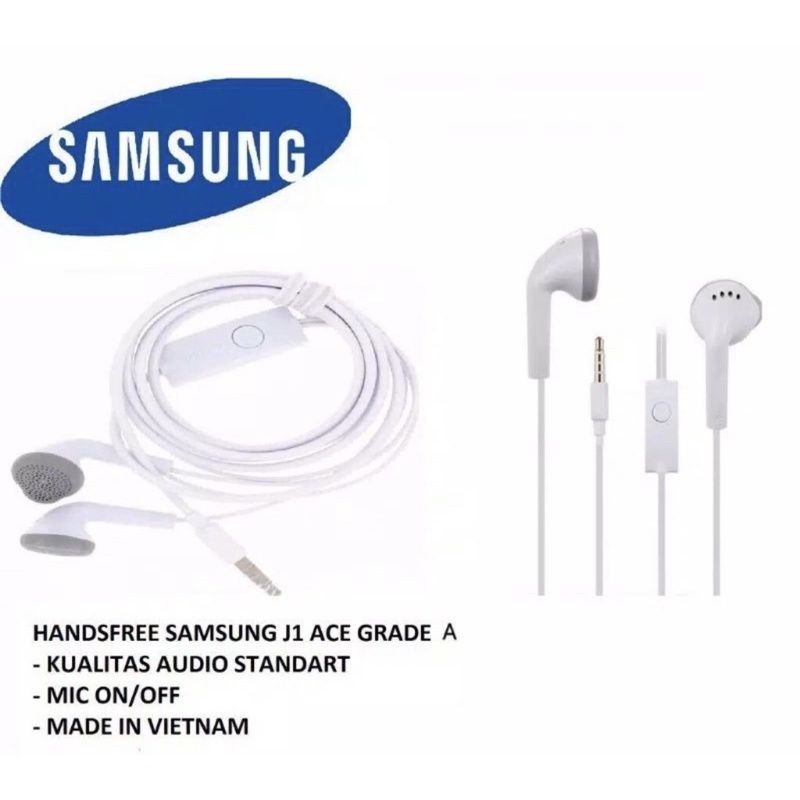 Headset Samsung J1 Ace BJ Vietnam & CY Indonesia Grade A Super Bass