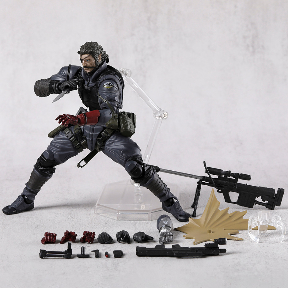 Metal Gear Solid 5 Venom Snake Action Figure Figurine Collection Model Doll Toy Gift