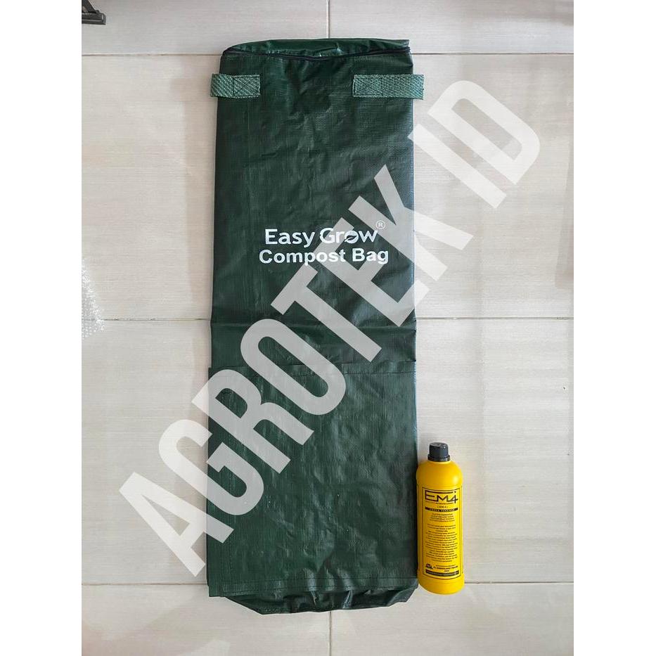 Hot Produk Paket Pembuatan Kompos Bioaktivator EM4 Compost Bag - 200 L + EM4  Terbaik dan Terlaris