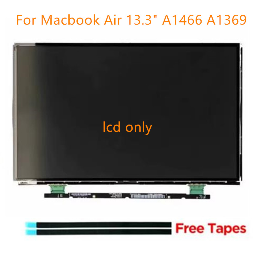 New original lcd replacement A1369 A1466 LCD screen only for macbook air 13" A1369 A1466 LED screen 