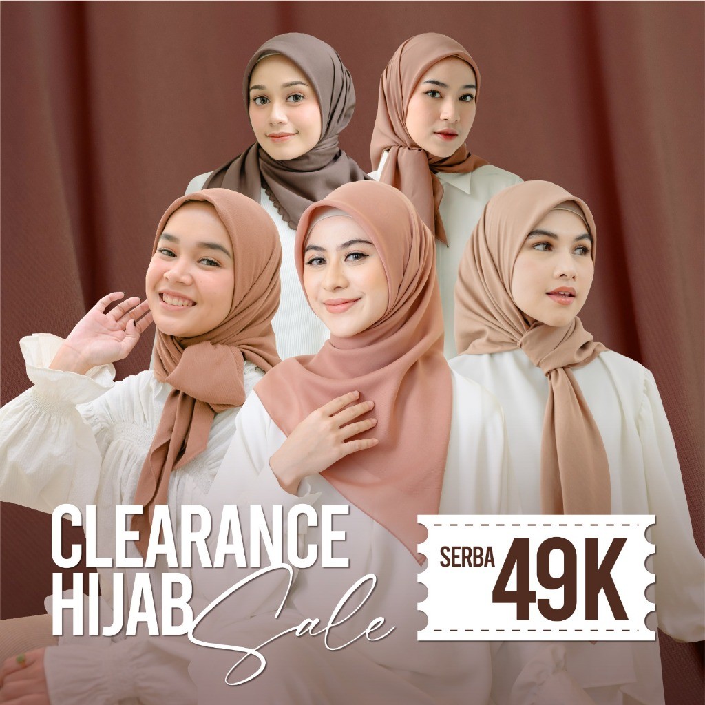 Lozy Hijab - Clearance Sale Hijab Serba 49K