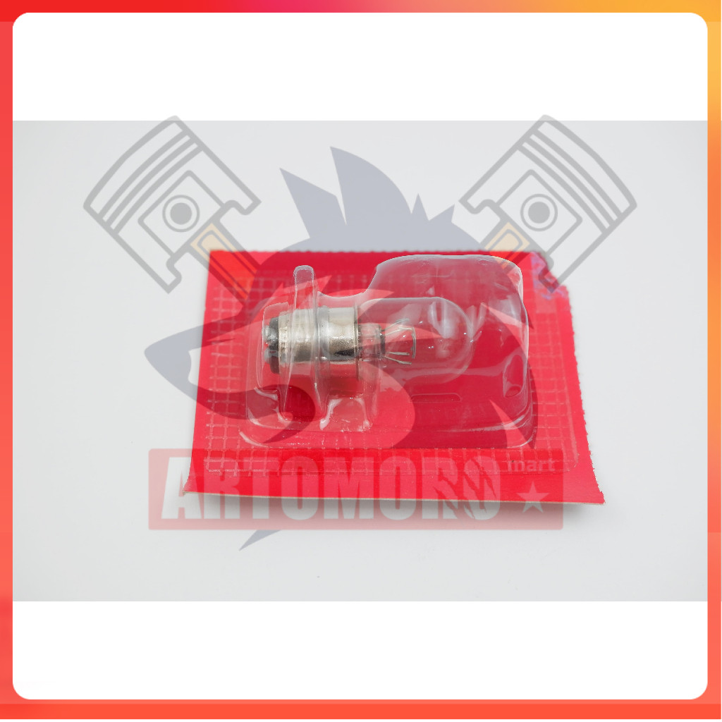 lampu depan motor beat Bohlam lampu depan Honda 12V 25Watt 34901-KFV-B51 Original