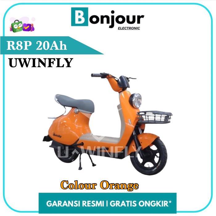 Selis Uwinfly R8 Sepeda Listrik Uwinfly R8P 800W/20Ah - ORANGE [RESMI]