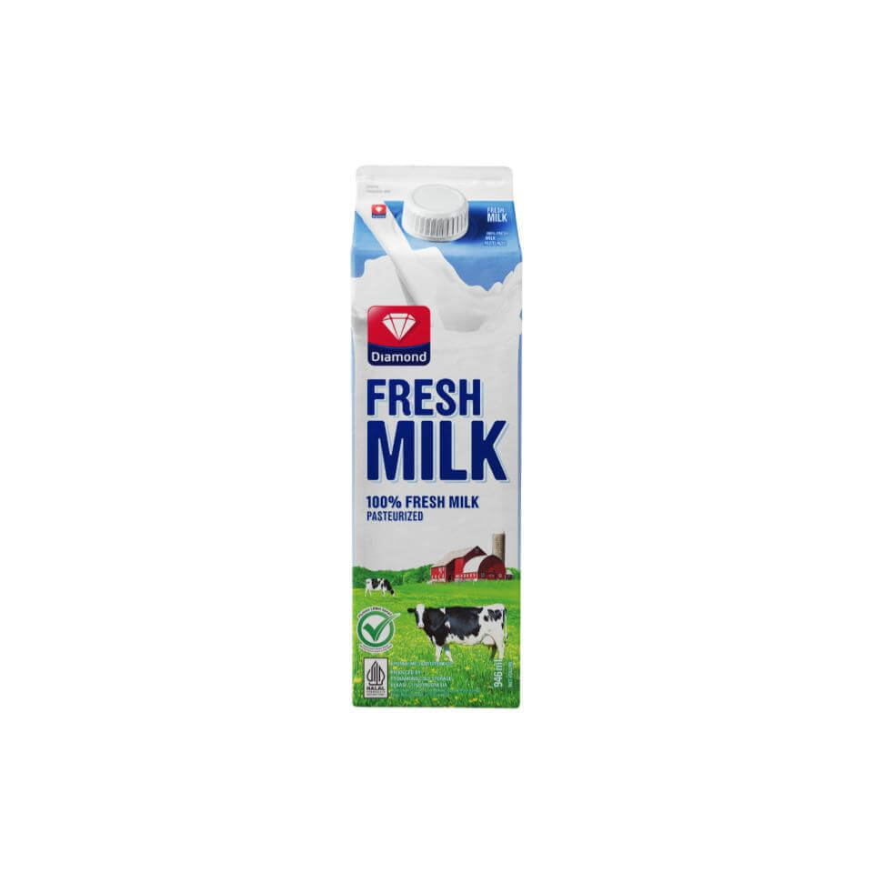 Diamond Susu Fresh Milk 946 ml