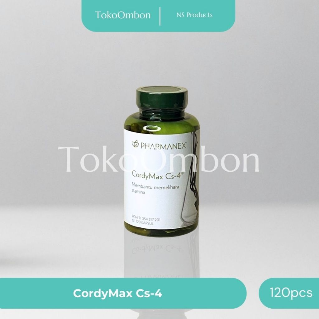 Cordymax Cs 4  Pharmanex Suplemen EXP 07/26 Nu Skinn