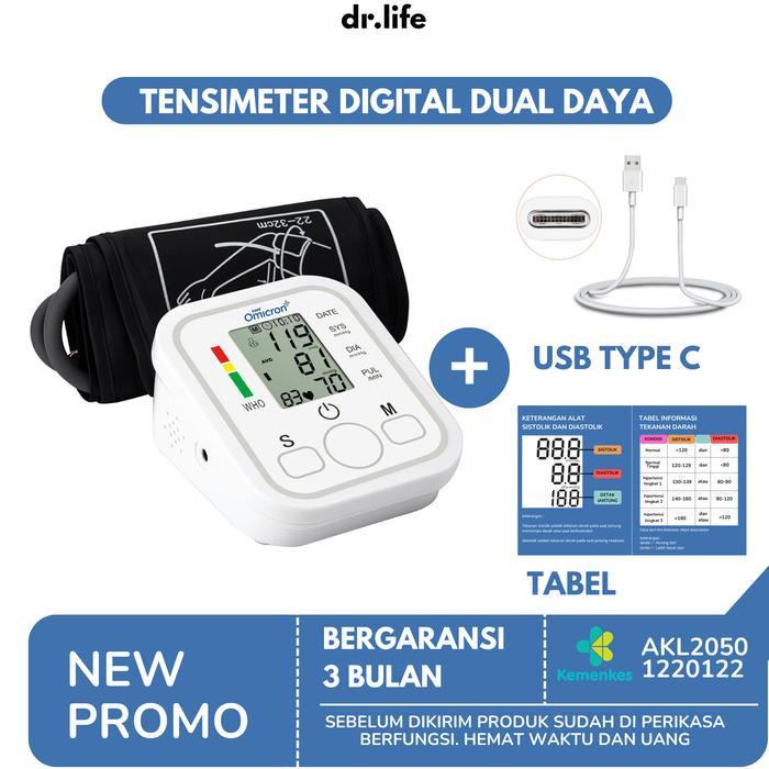 sauvagetoys Tensimeter Digital Alat Ukur Tekanan Darah Digital Tensi TERLARIS