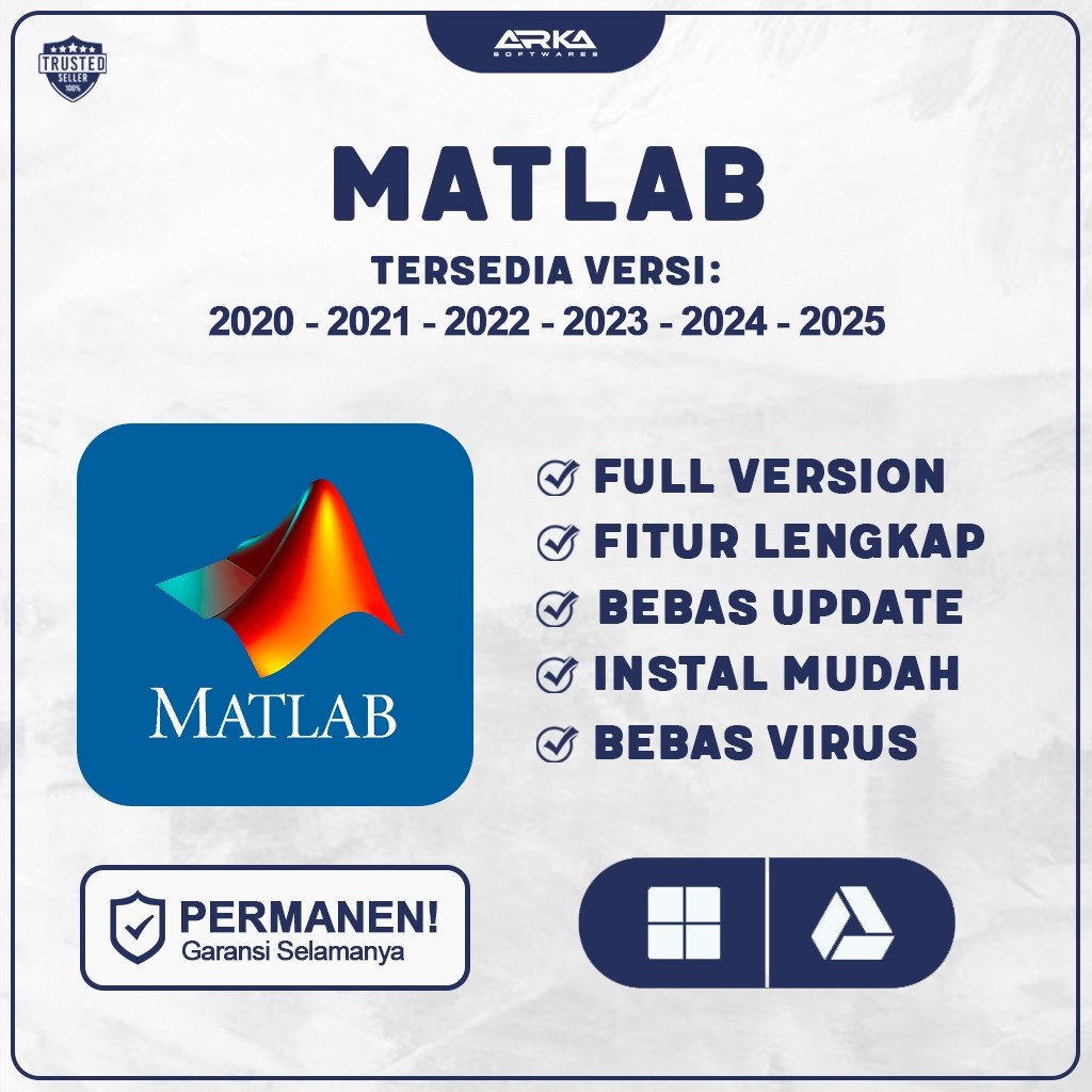 MATLAB 2026 Full Version Lifetime Software Teknik Komputasi Numerik Windows Mac M1 M2 PC