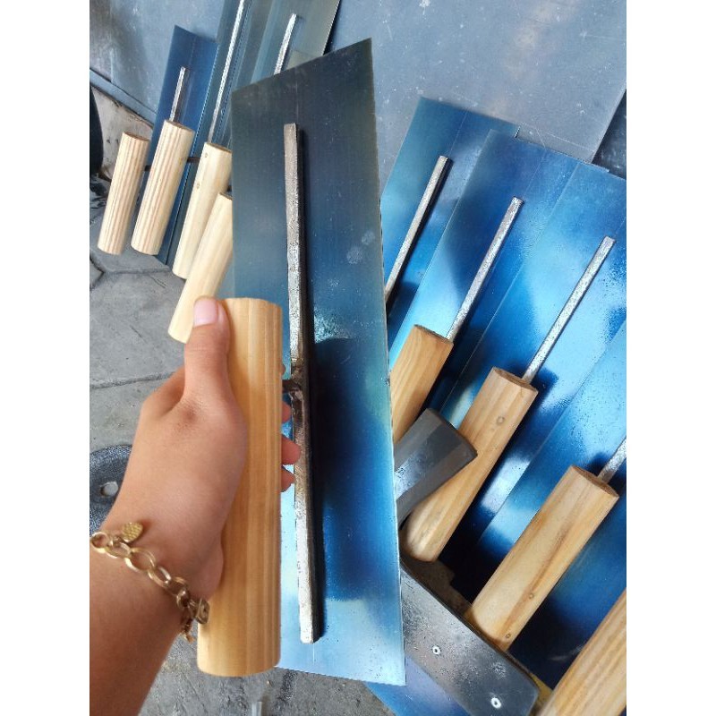 RASKAM BAJA 35CM // BAHAN BAJA BIRU ASLI 