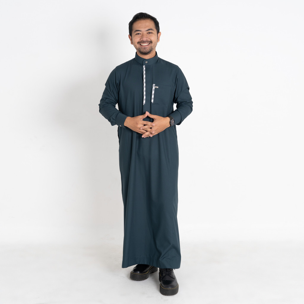 Qori Apparel Jubah / Gamis Irbadh bin Sariyah Lengan Manset GRD-2