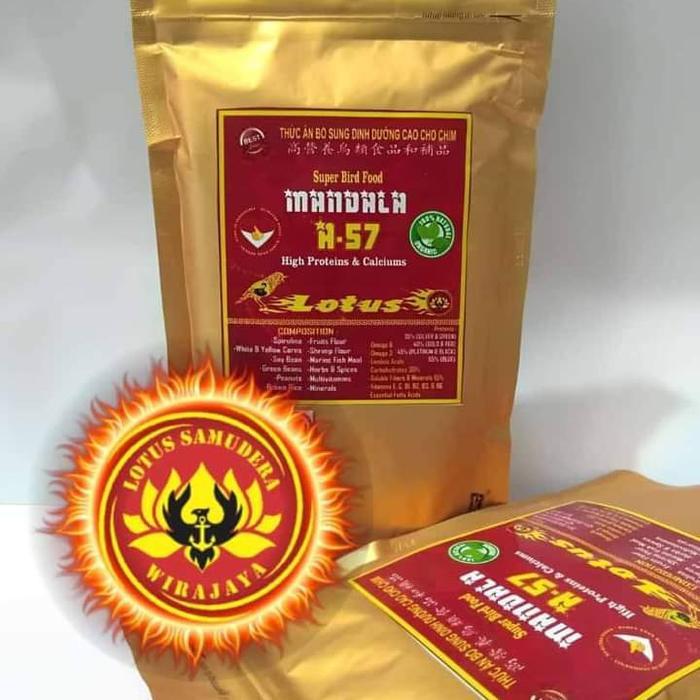 Voer lotus Mandala kemasan gold