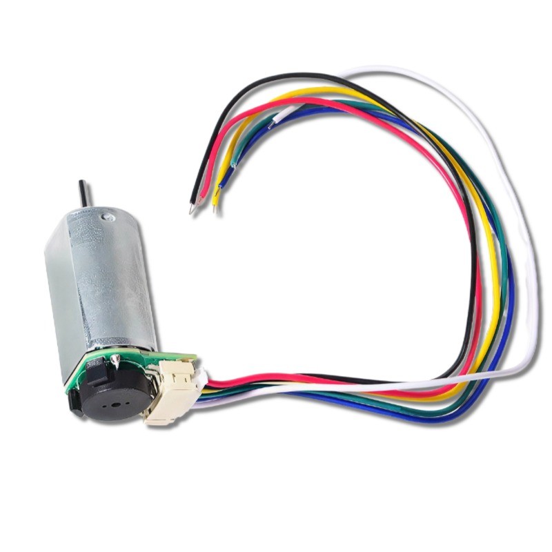 FF180 DC12V~24V dual output shaft DC micro motor, Hall encoder motor, SCX-180 two channel incrementa