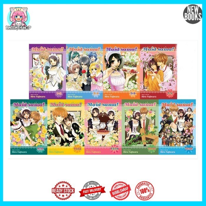Maid-sama (2-in-1 Edition) (9 book series)