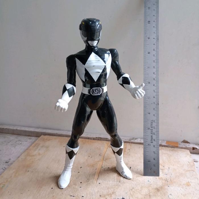 Mainan Loose power rangers black MMPR Hasbro SCG