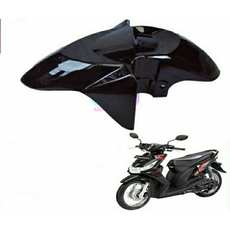 Spakbor slebor depan beat lama beat karbu hitam mirip ori