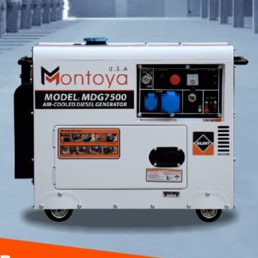 Genset Silent Diesel 5000 watt 5 KVA. Hyundai HDG 6500 DSL