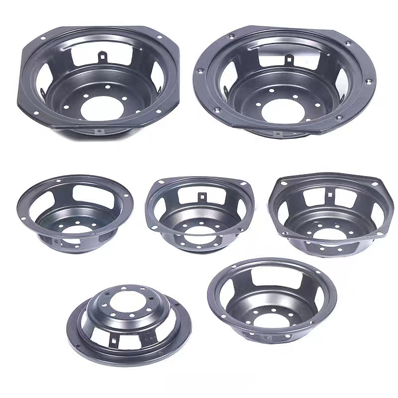 3-18 in speaker bracket iron stand repair accessories square circular speaker bracket iron speaker s