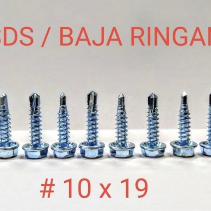 SKRUP BAJA RINGAN 10 x 19