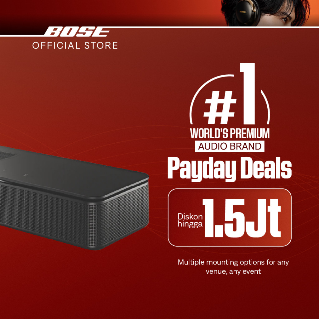 Bose Smart Soundbar with Dolby Atmos for Premium Home Theater