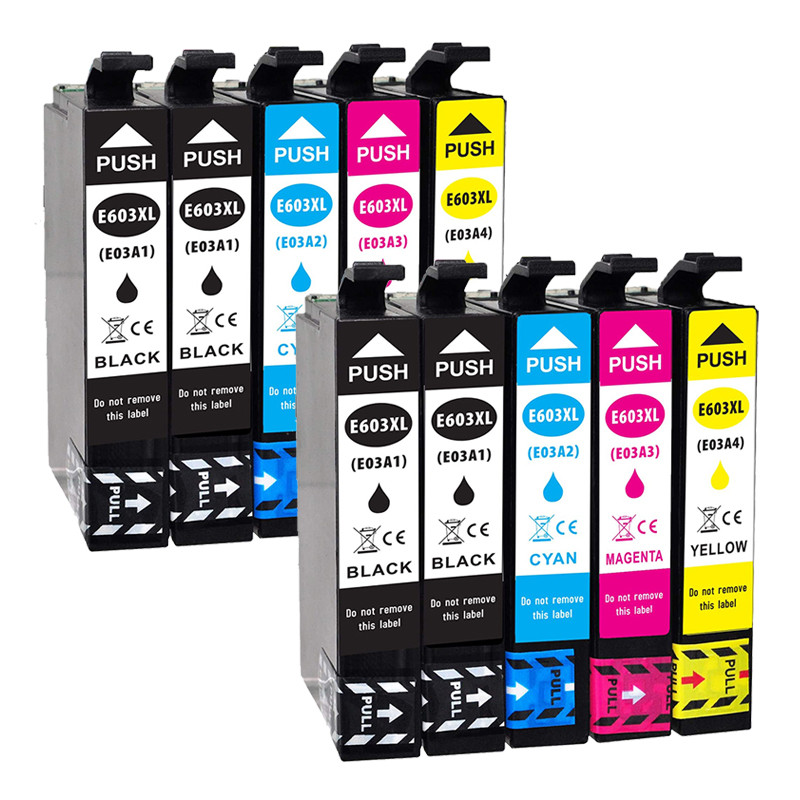 T603XL Ink cartridge For Epson T603 T 603XL 603 XL Compatible WorkForce WF2810DWF WF2830DWF WF2835DW