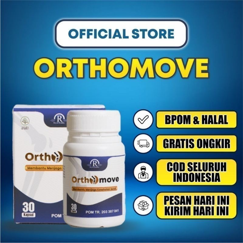 ORIGINAL ORTHOMOVE ASLI ORIGINAL OBAT NYERI SENDI OTAT TULANG - SAKIT PINGGANG PUNGGUNG PENGAPURAN S