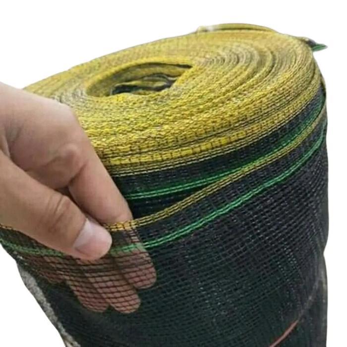Waring hitam Jaring ikan Jaring pagar tanaman per meter lebar 1,2 m - 10meter