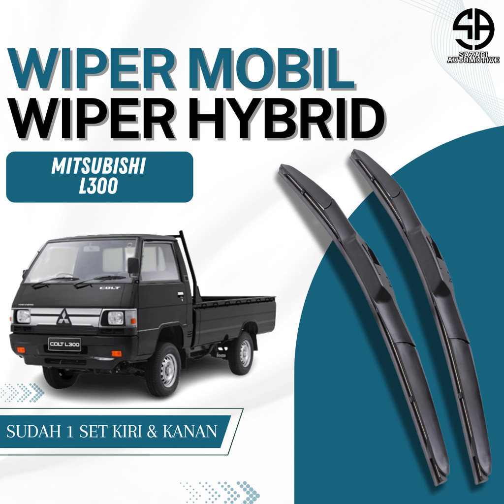 Wiper Premium Hybrid Blade Mobil Mitsubishi L300 Wifer Kaca Depan
