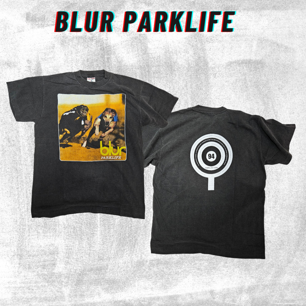 (COD) Tshirt BLUR PARKLIFE tag SOFT TEE BY TEE JAYS