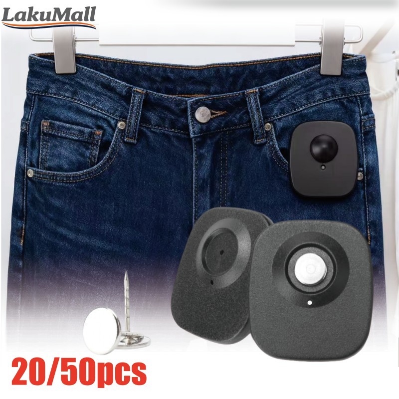 Hard Tag Anti Maling Toko Pakaian RF 8 2MHZ Alarm Sensor Pengecualian Maling Untuk Toko Baju Dan Aks
