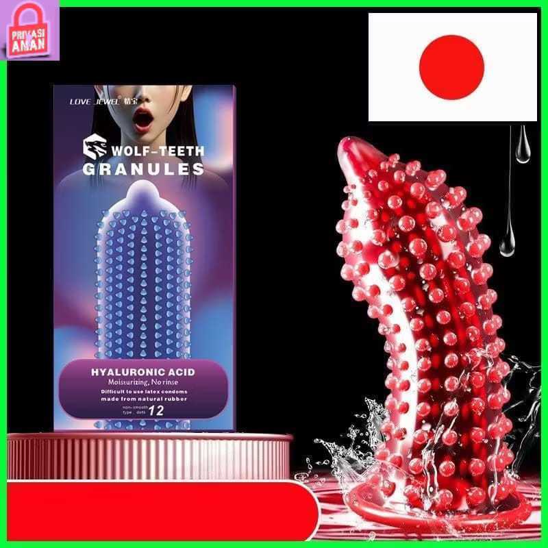 TERLARIS Kondom Bersisik ~ Kondom Tahan Lama ~ Kondom Gerigi1 ~ Privasi 100% Aman