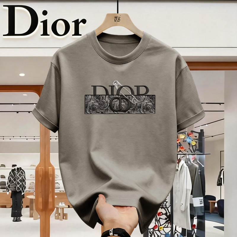 kaos pria Kaos Distro Pria DIOR kaos polos T-shirt Lengan pendek kaos distro kaos pria distro origin