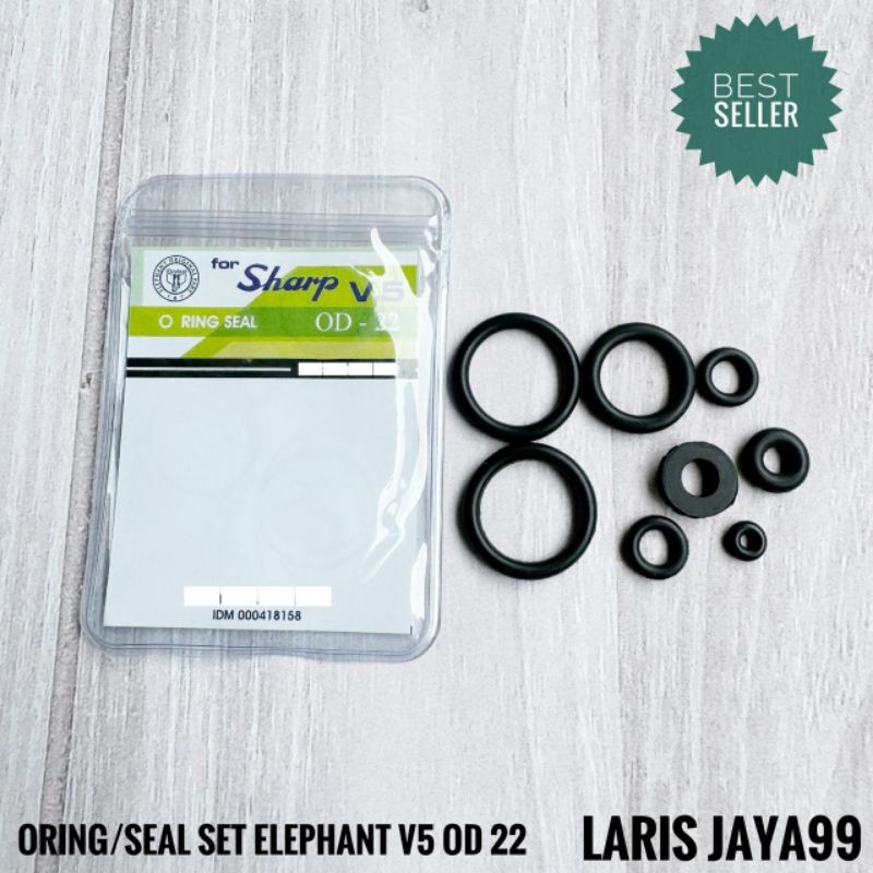 [ FIRN ] - COD Oring set v5 22 - Seal set NBR70 Elphant - Seal set V5 Elephant 22 - Seal - Bearing Q
