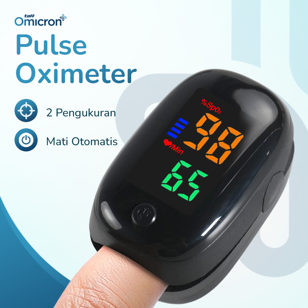 Pulse Oximeter Alat Ukur Saturasi Oksigen Darah - SMH-01