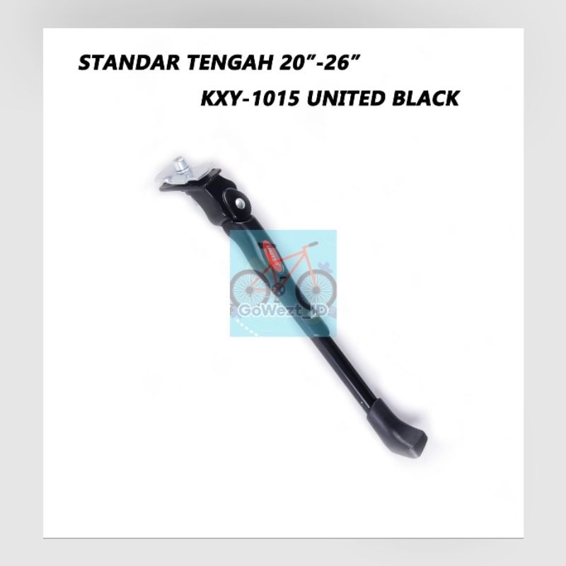 Standar Jagang Tengah Sepeda Ukuran 20 - 26 United KXY-1015 Alloy Hitam Lipat MTB Federal Gunung | H
