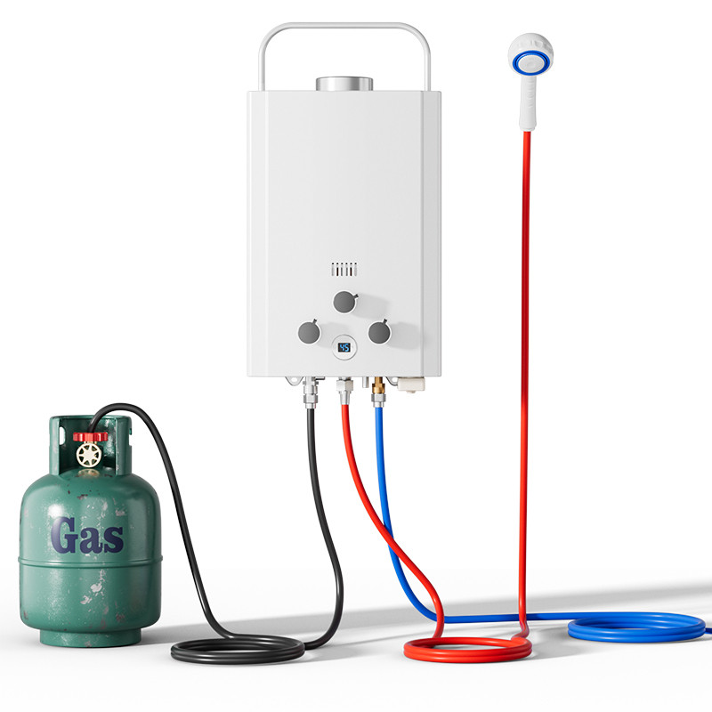 5L 6L Chauffe Eau a Gaz Propane LPG Calentador De Agua De a Gas Natural Portatil Para Campers Tankle