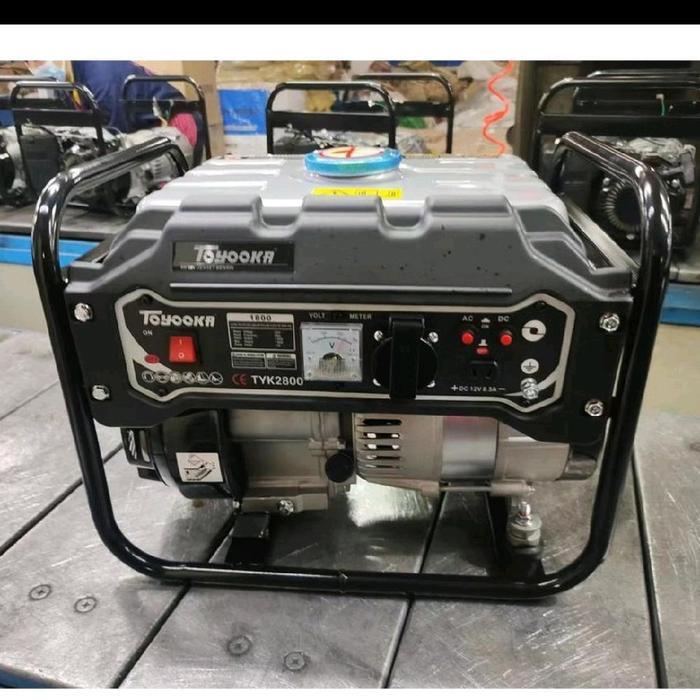 Toyooka Mesin Genset Bensin 1000 Watt 4Tak TYK 2800 Generator Portabel untuk Kebutuhan Listrik Anda