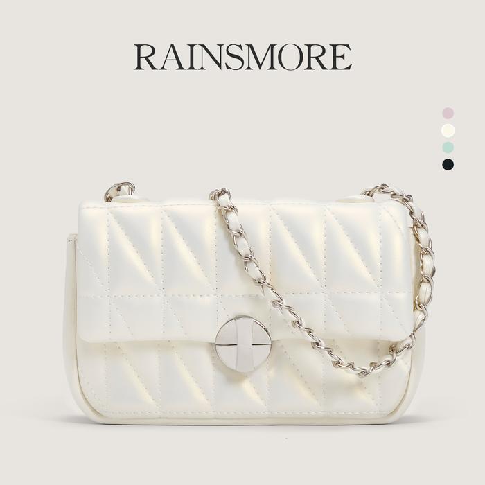 PROMO  RAINSMORE-Tas Rantai Bergaya Elegan - Tas Selempang Wanita - Tas Bahu Wanita - Tas Premium Mu