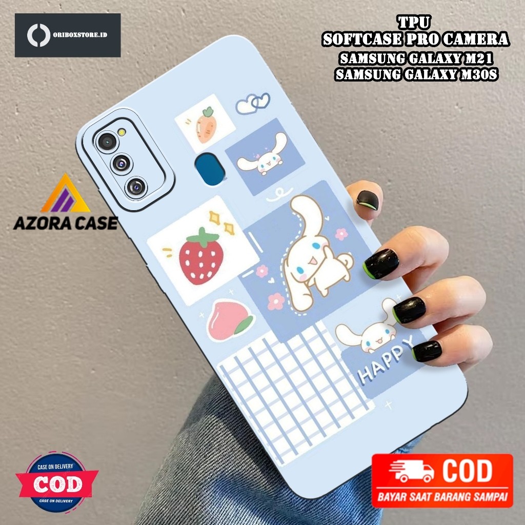 Case SAMSUNG GALAXY M21 / M30S Terbaru - Motif CINNAMOROLL - Kesing - Softcase SAMSUNG M30S / M21 - 