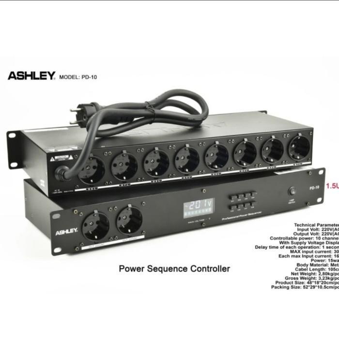 READY Power Sequencer Ashley PD 10 Controller