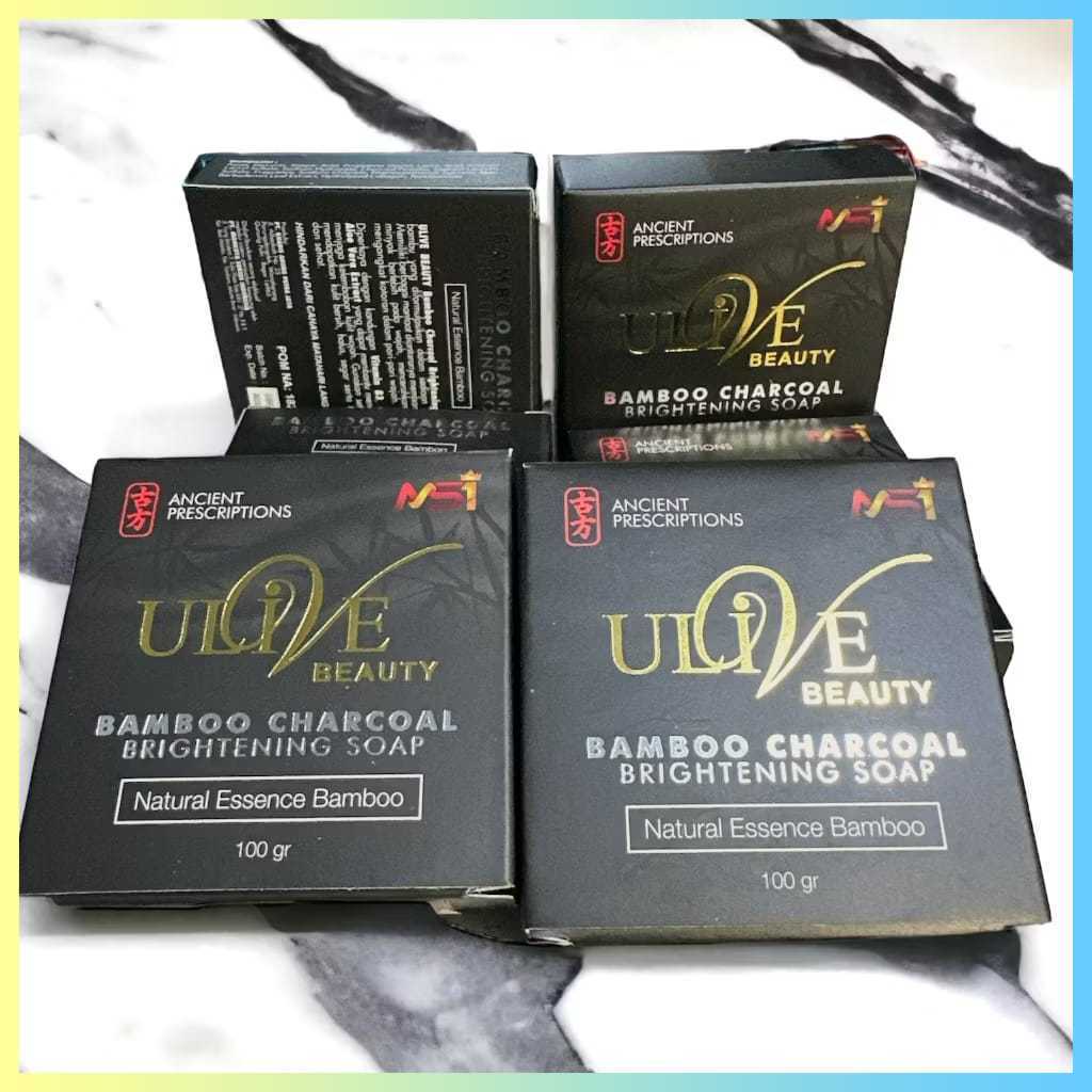 SABUN BAMBOO CHARCOAL MSI  - ULIVE BEAUTY