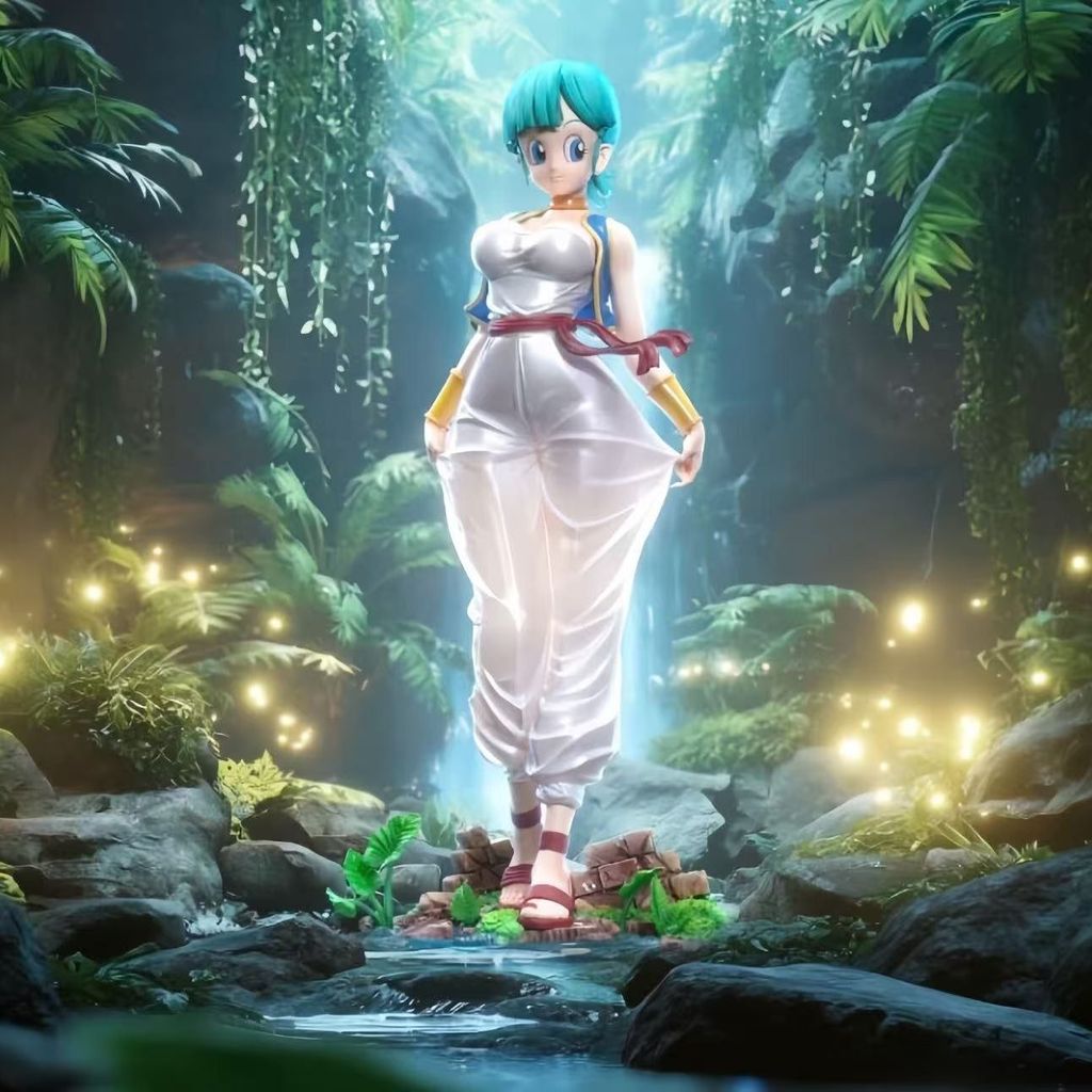 28cm Dragon Ball Z Bulma Figure Bulma Action Figure Pvc Statue Collection Model Toys Gifts
