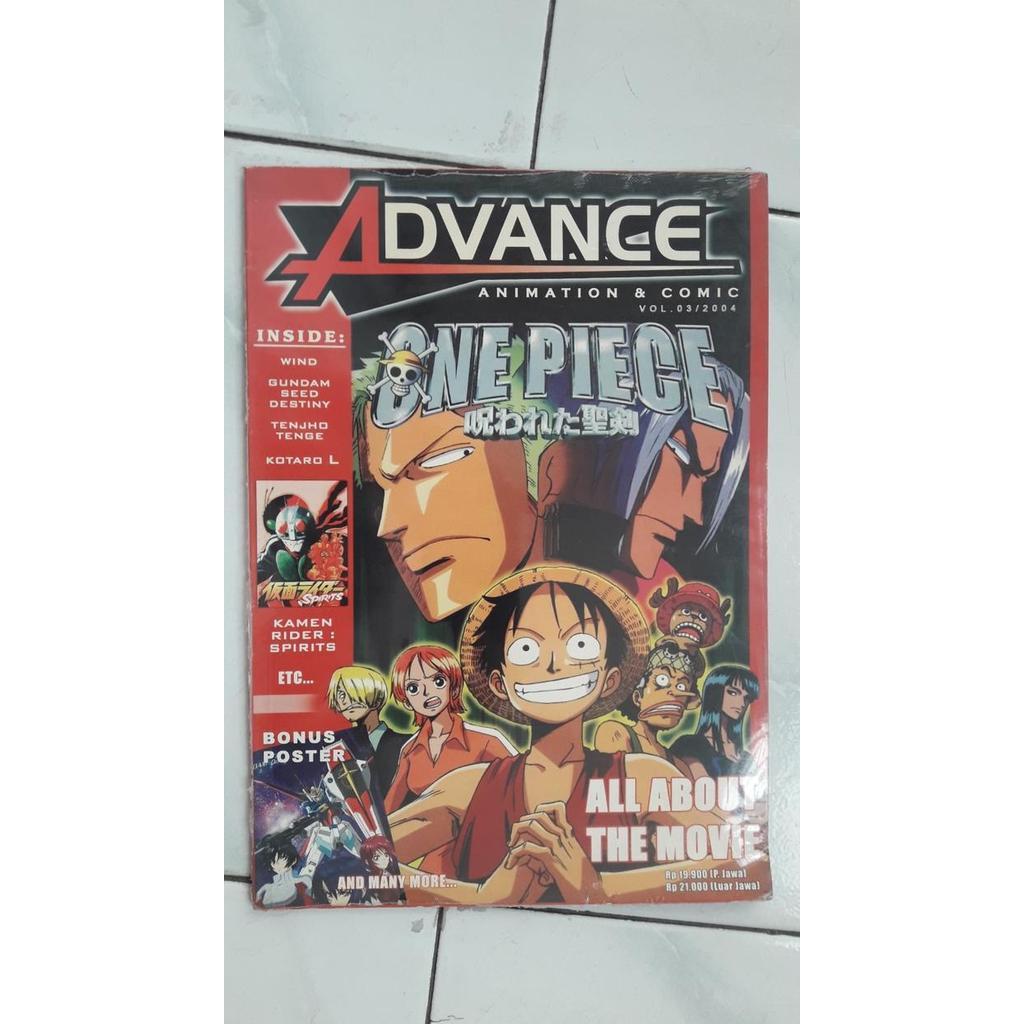 MAJALAH ANIMATION & COMIC ADVANCE Vol 03 2004