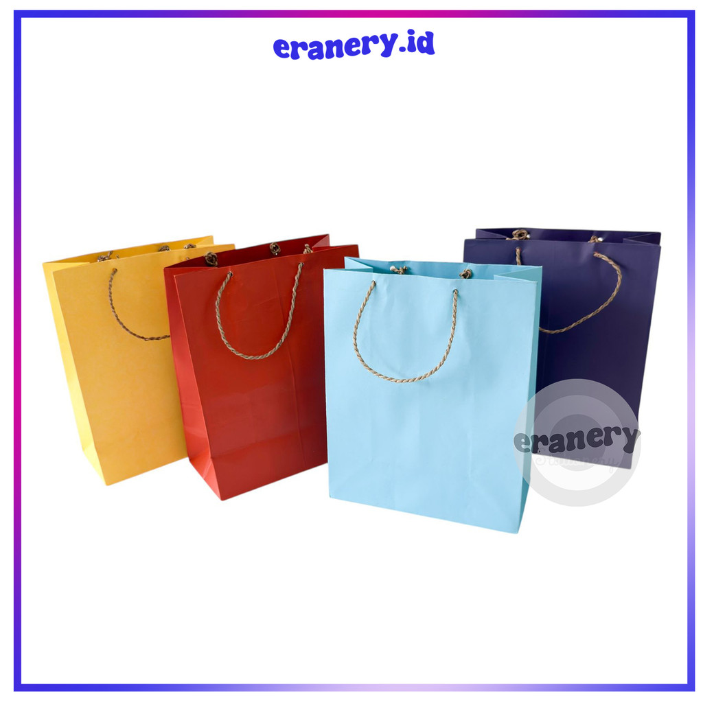 PAPER BAG WARNA WARNI / TAS KERTAS / TAS SOUVENIR KERTAS