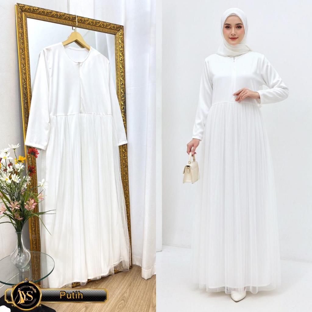 TERNASTORE Yesaya Inner Dress Tutu Wanita Premium Full Jersey Premium – Dalaman Gamis Brokat Kebaya 