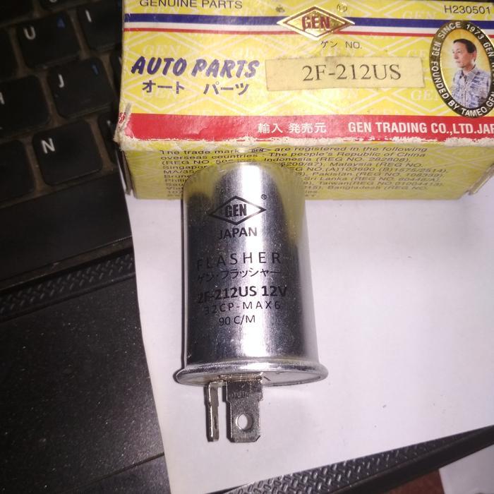 Flasher Flaser Sen Sein 12V Kaki 2 universal Merk Gen 2F-212US quality