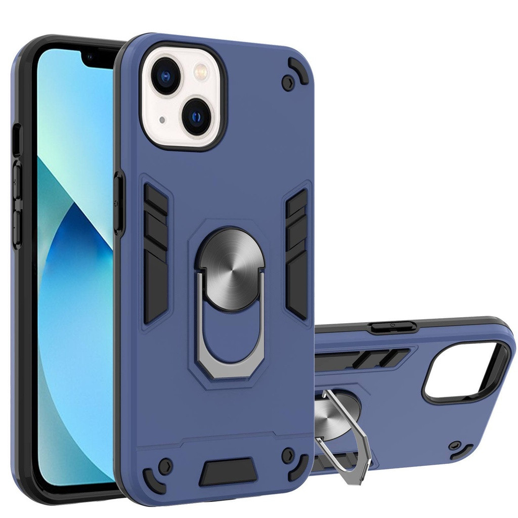 [ iPhone XR / 11 ] Hard Case Transformer Robot + Iring Stand Besi Polos