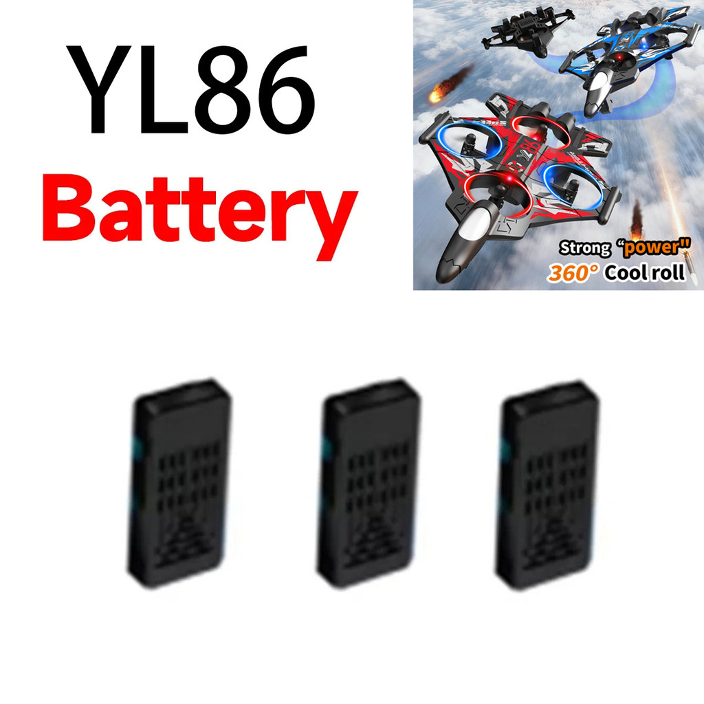 YL86 Battery RC Foam Airplane Drone Battery for YL86 Plane 3.7V 500mah Battery